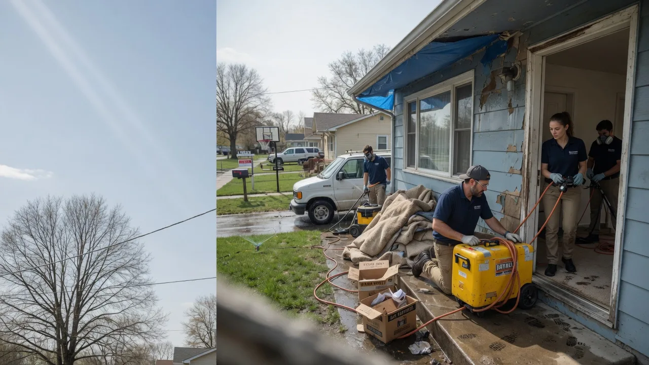 Basement Flood Cleanup in Clarinda, IA near me